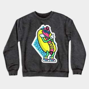 Too Cool For School Radical Hot Dog Crewneck Sweatshirt